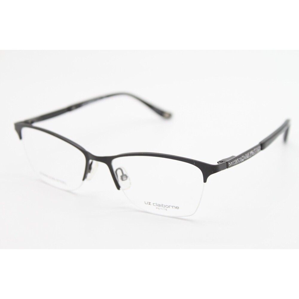 NEW LIZ CLAIBORNE PETITE L442 003 BLACK AUTHENTIC EYEGLASSES 50-16